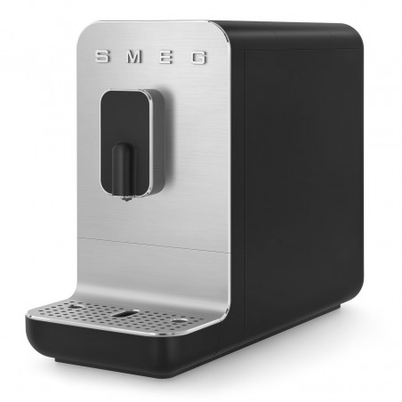 Еспресо машина SMEG Collezione BCC11BLMEU, 1350 W, 19 bar, 1.4 л, 8 функции, Вградена мелачка, Черен