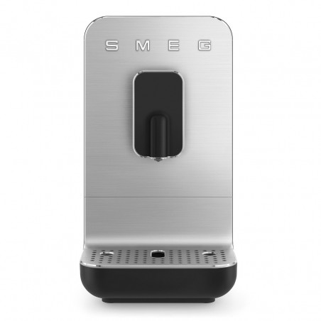 Еспресо машина SMEG Collezione BCC11BLMEU, 1350 W, 19 bar, 1.4 л, 8 функции, Вградена мелачка, Черен