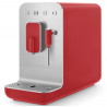 Еспресо машина SMEG Collezione BCC02RDMEU, 1350 W, 19 bar, 1.4 л, 8 функции, Вградена мелачка, Дюза за пара, Червен