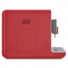 Еспресо машина SMEG Collezione BCC02RDMEU, 1350 W, 19 bar, 1.4 л, 8 функции, Вградена мелачка, Дюза за пара, Червен