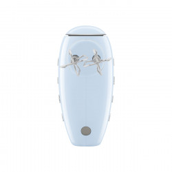 Ръчен миксер SMEG 50's Style HMF01PBEU, 250W, 9 скорости, Турбо, Скрит LED дисплей, Таймер, Аксесоари, Син