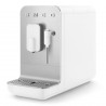 Еспресо машина SMEG Collezione BCC12WHMEU, 1350 W, 19 bar, 1.4 л, 8 функции, Вградена мелачка, Дюза за пара, Бял