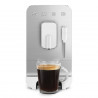 Еспресо машина SMEG Collezione BCC12WHMEU, 1350 W, 19 bar, 1.4 л, 8 функции, Вградена мелачка, Дюза за пара, Бял