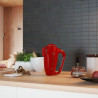 Ръчен миксер SMEG 50's Style HMF01RDEU, 250W, 9 скорости, Турбо, Скрит LED дисплей, Таймер, Аксесоари, Червен
