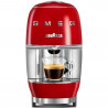 Еспресо машина за капсули SMEG Lavazza A Modo Mio LM200, 1250 W, 10 bar, 0.9 л, Бързо загряване, Червен