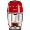 Еспресо машина за капсули SMEG Lavazza A Modo Mio LM200, 1250 W, 10 bar, 0.9 л, Бързо загряване, Червен