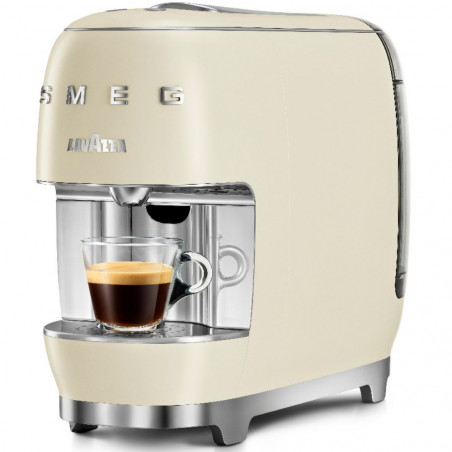 Еспресо машина за капсули SMEG Lavazza A Modo Mio LM200, 1250 W, 10 bar, 0.9 л, Бързо загряване, Крема