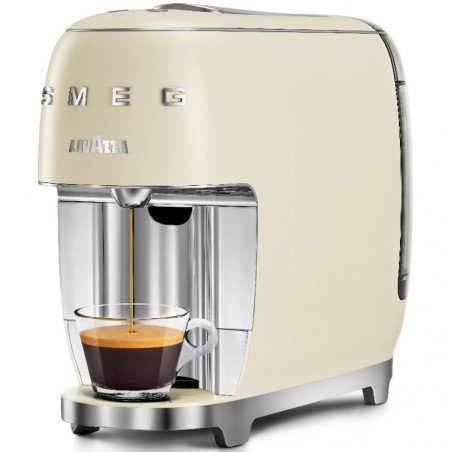 Еспресо машина за капсули SMEG Lavazza A Modo Mio LM200, 1250 W, 10 bar, 0.9 л, Бързо загряване, Крема