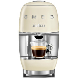 Еспресо машина за капсули SMEG Lavazza A Modo Mio LM200, 1250 W, 10 bar, 0.9 л, Бързо загряване, Крема
