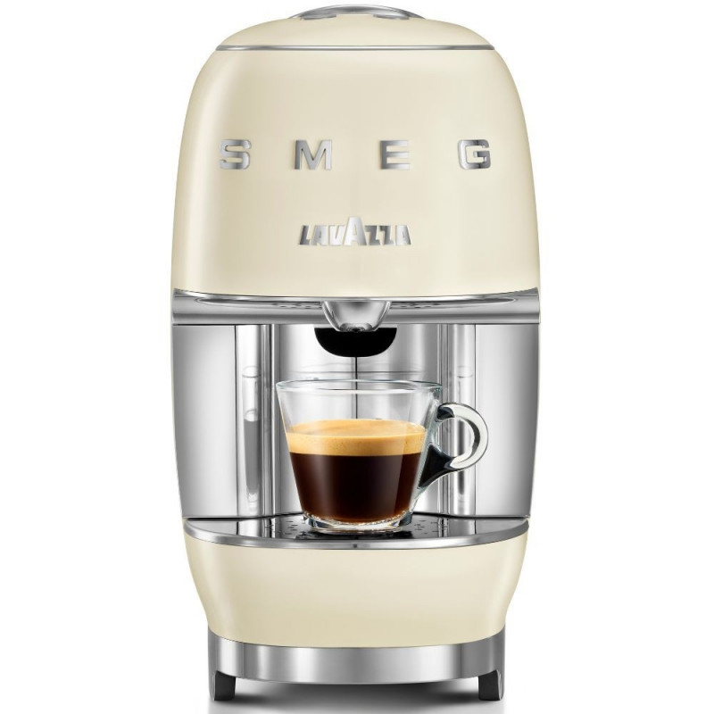 Еспресо машина за капсули SMEG Lavazza A Modo Mio LM200, 1250 W, 10 bar, 0.9 л, Бързо загряване, Крема