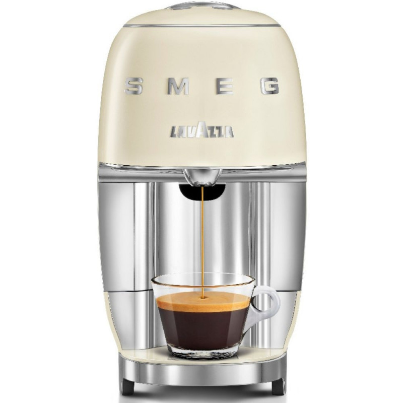 Еспресо машина за капсули SMEG Lavazza A Modo Mio LM200, 1250 W, 10 bar, 0.9 л, Бързо загряване, Крема