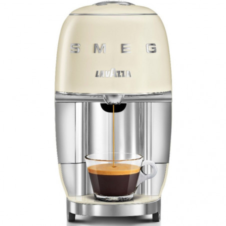 Еспресо машина за капсули SMEG Lavazza A Modo Mio LM200, 1250 W, 10 bar, 0.9 л, Бързо загряване, Крема