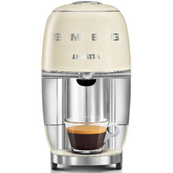 Еспресо машина за капсули SMEG Lavazza A Modo Mio LM200, 1250 W, 10 bar, 0.9 л, Бързо загряване, Крема