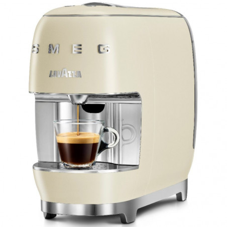 Еспресо машина за капсули SMEG Lavazza A Modo Mio LM200, 1250 W, 10 bar, 0.9 л, Бързо загряване, Крема