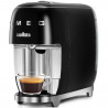 Еспресо машина за капсули SMEG Lavazza A Modo Mio LM200, 1250 W, 10 bar, 0.9 л, Бързо загряване, Черен