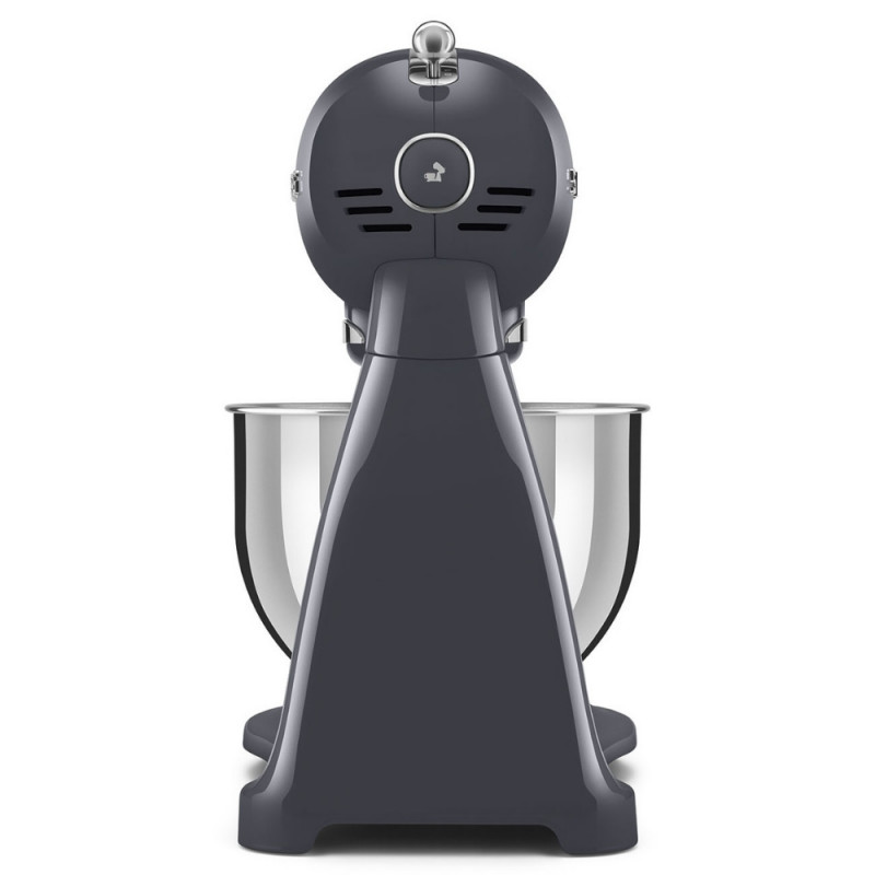 Планетарен миксер SMEG SMF03GREU, 800 W, 4.8 л, 10 скорости, Функция за плавен старт, Крачета против хлъзгане, Сив