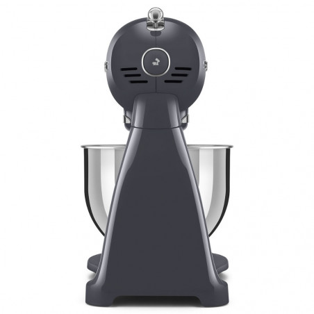 Планетарен миксер SMEG SMF03GREU, 800 W, 4.8 л, 10 скорости, Функция за плавен старт, Крачета против хлъзгане, Сив