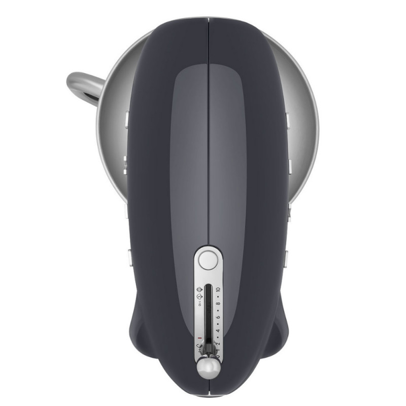 Планетарен миксер SMEG SMF03GREU, 800 W, 4.8 л, 10 скорости, Функция за плавен старт, Крачета против хлъзгане, Сив