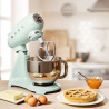 Планетарен миксер SMEG SMF03PGEU, 800 W, 4.8 л, 10 скорости, Функция за плавен старт, Крачета против хлъзгане, Пастелно зелен