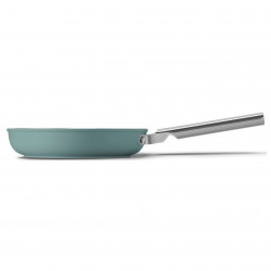 Тиган SMEG FPF2002EGM, 1.5 л, Ø20 см, Керамично незалепващо покритие, До 250°C, Без PFAS, Индукция, Изумрудено зелено
