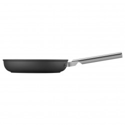 Тиган SMEG FPF2002BLM, 1.5 л, Ø20 см, Керамично незалепващо покритие, До 250°C, Без PFAS, Индукция, Черен