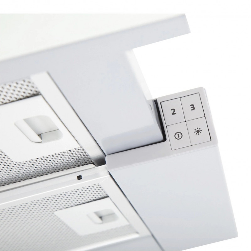 Абсорбатор за вграждане Elica Elite 14 Lux GRVTWH 60, 121 W, 60 см, Клас D, 304 м3/ч, LED осветление, Сив/Бял