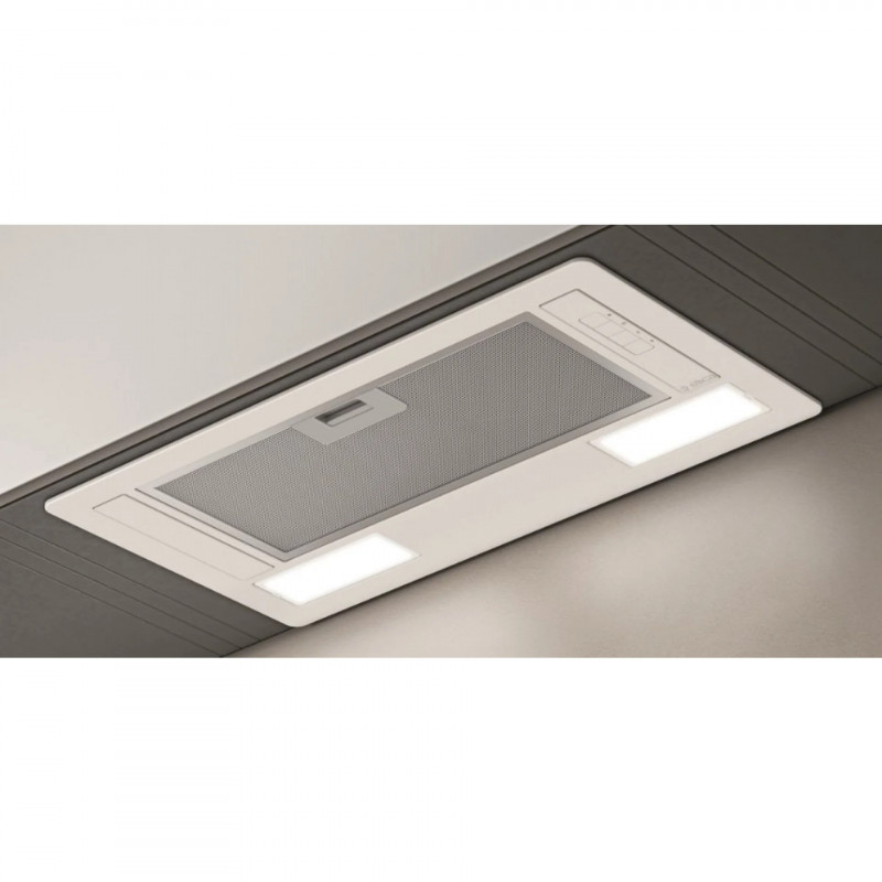 Абсорбатор за вграждане Elica Era C WH 52, 146 W, 52 см, Клас D, 368 м3/ч, LED осветление, Бял