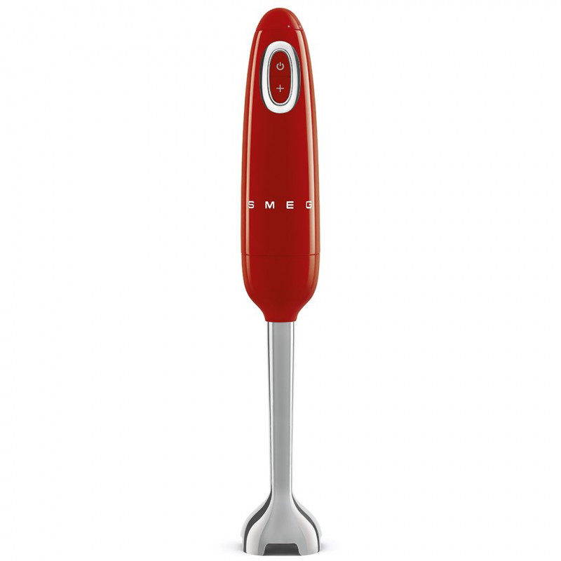 Пасатор Smeg HBF11RDEU, 700 W, 14850 об/мин, Турбо функция, Противоплъзгаща дръжка, Червен