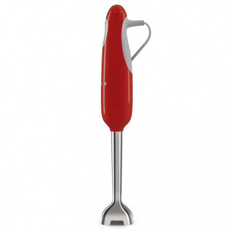 Пасатор Smeg HBF11RDEU, 700 W, 14850 об/мин, Турбо функция, Противоплъзгаща дръжка, Червен