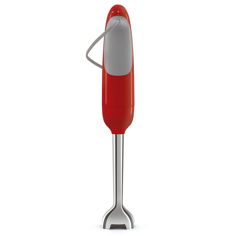 Пасатор Smeg HBF11RDEU, 700 W, 14850 об/мин, Турбо функция, Противоплъзгаща дръжка, Червен