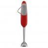 Пасатор Smeg HBF11RDEU, 700 W, 14850 об/мин, Турбо функция, Противоплъзгаща дръжка, Червен