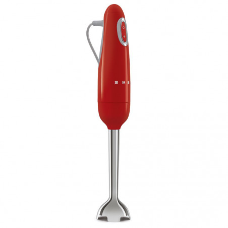 Пасатор Smeg HBF11RDEU, 700 W, 14850 об/мин, Турбо функция, Противоплъзгаща дръжка, Червен