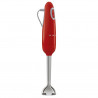 Пасатор Smeg HBF11RDEU, 700 W, 14850 об/мин, Турбо функция, Противоплъзгаща дръжка, Червен