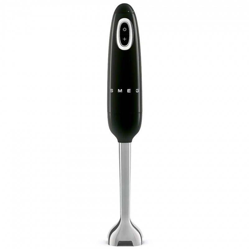 Пасатор Smeg HBF11BLEU, 700 W, 14850 об/мин, Турбо функция, Противоплъзгаща дръжка, Черен