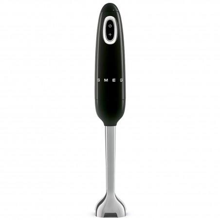 Пасатор Smeg HBF11BLEU, 700 W, 14850 об/мин, Турбо функция, Противоплъзгаща дръжка, Черен