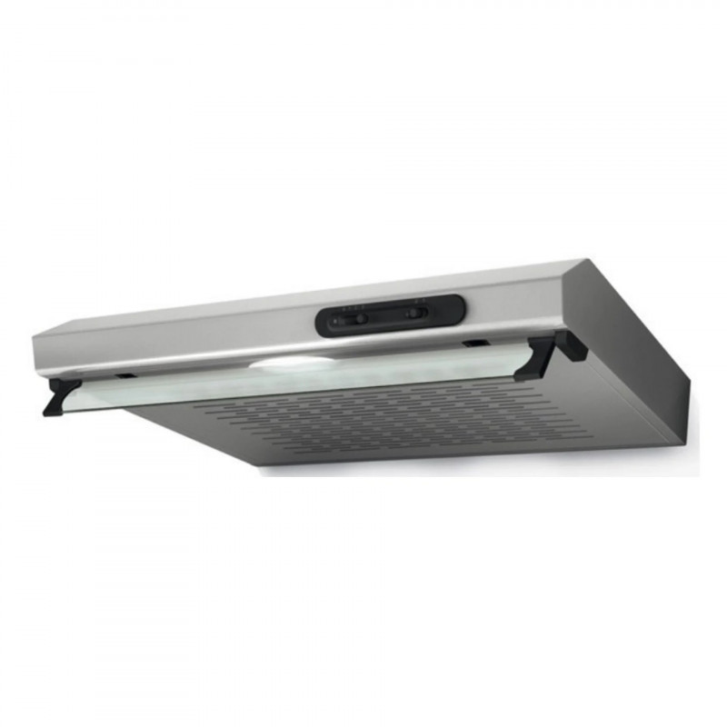 Абсорбатор Elica Verve Lux IX 60, 52 W, 60 см, Клас C, 205 м3/ч, LED осветление, Инокс