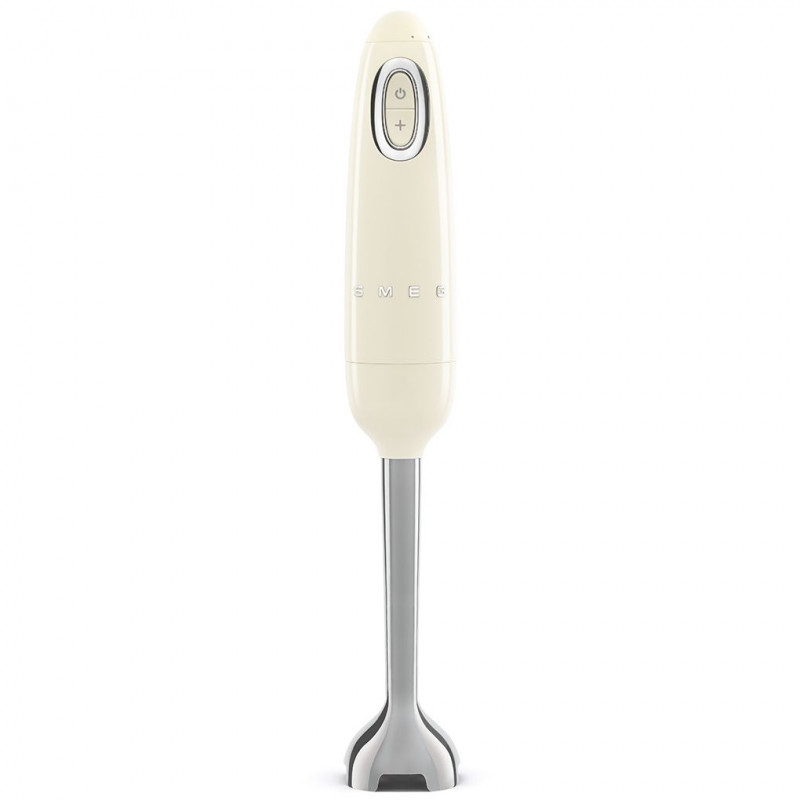 Пасатор Smeg HBF11CREU, 700 W, 14850 об/мин, Турбо функция, Противоплъзгаща дръжка, Крем