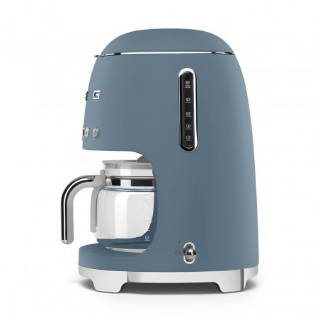 Кафемашина Smeg DCF02SBMEU, 1050 W, 1.4 л, Кана 1.25 л, До 10 чаши, Система против кипене, Буреносно синьо