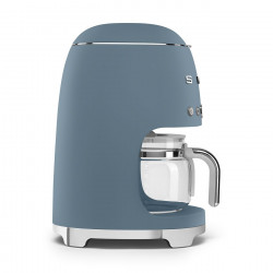 Кафемашина Smeg DCF02SBMEU, 1050 W, 1.4 л, Кана 1.25 л, До 10 чаши, Система против кипене, Буреносно синьо