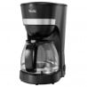 Кафемашина Oliver Voltz OV51170WN, 600W, 1.25 л, Противокапкова система, Прозрачен резервоар за вода, Черен