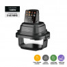 Фритюрник с горещ въздух Just Perfecto JP-AF4GL, 1500 W, 1.5/4 л, 8 програми, 80-200 C, 360° Hot Air Circulation, Термоустойчива стъклена конструкция, Черен