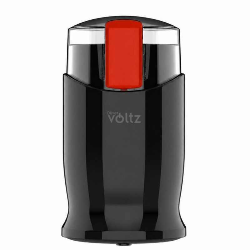 Кафемелачка Oliver Voltz OV51172C, 150W, 60 гр, Система за безопасност, Стоманени ножове, Черен