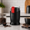 Кафемелачка Oliver Voltz OV51172C, 150W, 60 гр, Система за безопасност, Стоманени ножове, Черен