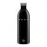Бутилка Smeg Urban WBF02BL, 1 л, Херметично затваряне, Без ВРА, Неръждаема Стомана, Черна