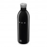 Бутилка Smeg Urban WBF02BL, 1 л, Херметично затваряне, Без ВРА, Неръждаема Стомана, Черна