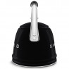 Свирещ чайник Smeg CKLW2001BL,  2.3 л, Индукция, Ненагряваща се дръжка, Стомана, Черен