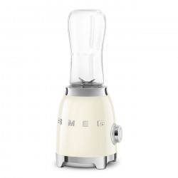 Блендер Smeg PBF01CREU, 300W, 2x 600 мл, 20000-24000 об/мин, Противоплъзгаща основа, Без BPA, Неръждаема стомана, Крема