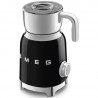 Уред за разпенване на мляко Smeg MFF11BLEU, 500 W, 600 мл, 8 програми, Подвижна кана, Автоматично изключване, Черен