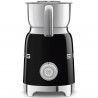 Уред за разпенване на мляко Smeg MFF11BLEU, 500 W, 600 мл, 8 програми, Подвижна кана, Автоматично изключване, Черен