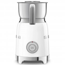 Уред за разпенване на мляко Smeg MFF11WHEU, 500 W, 600 мл, 8 програми, Подвижна кана, Автоматично изключване, Бял